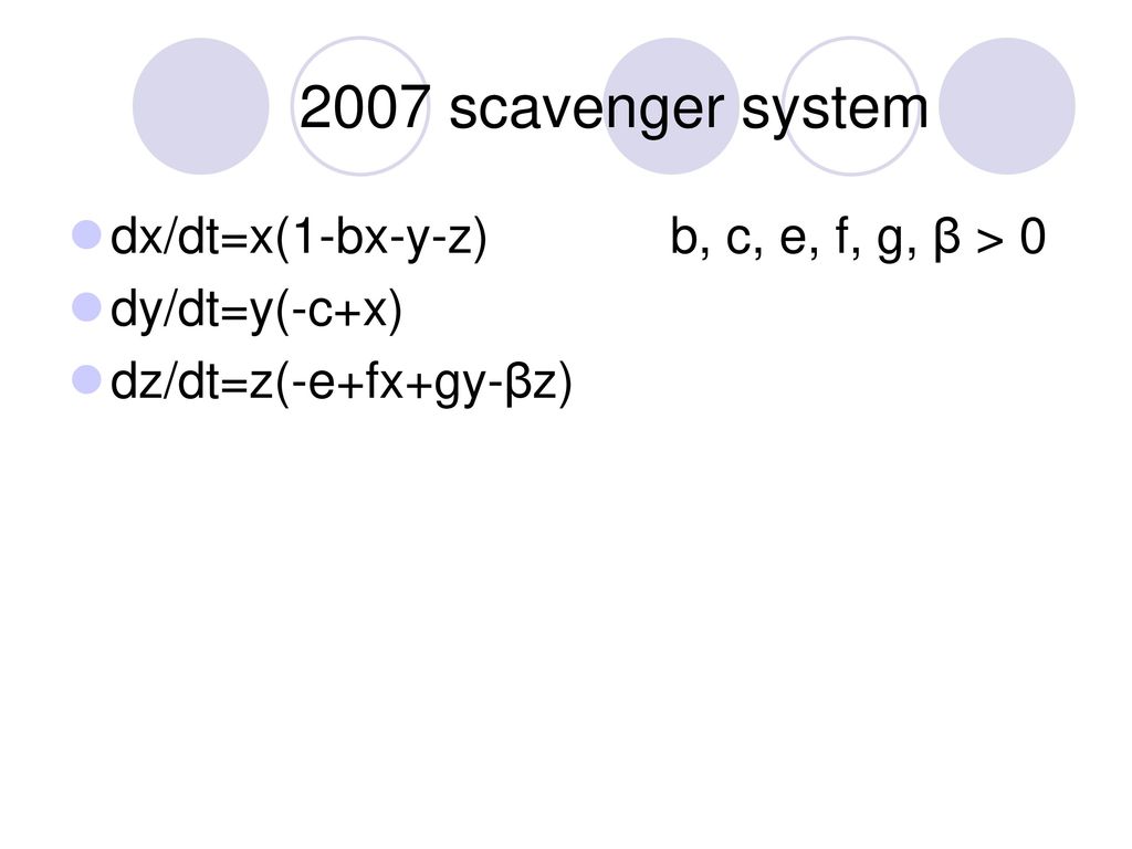 Ode And Population Models Ppt Download