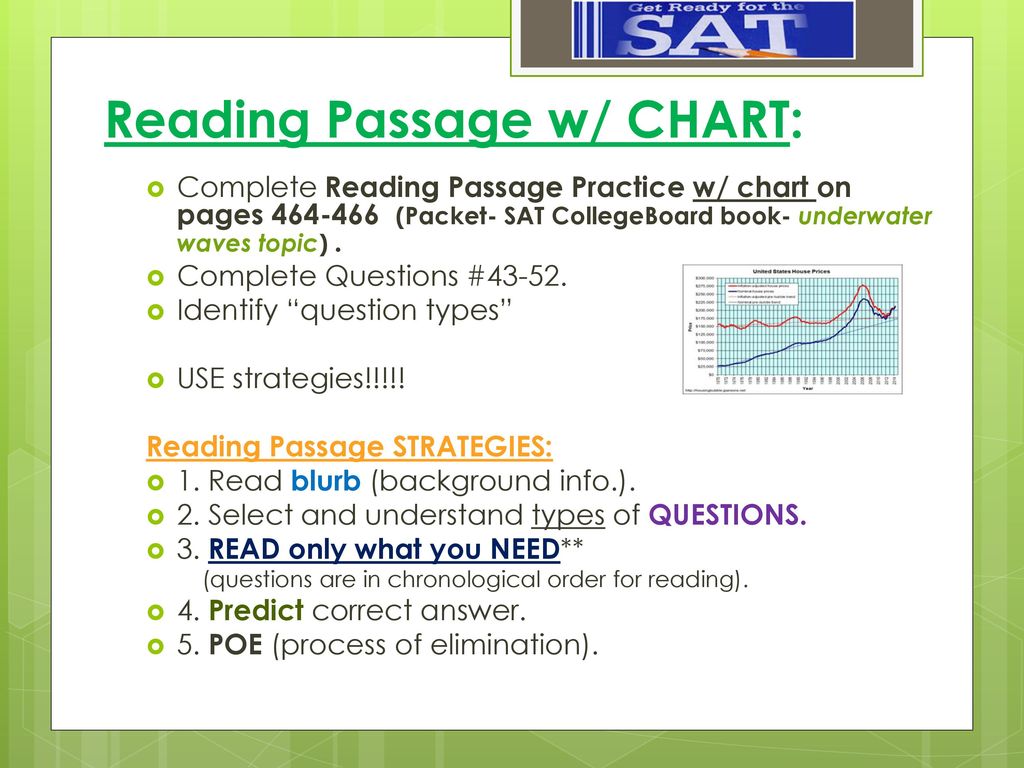 Sat Reading Chart