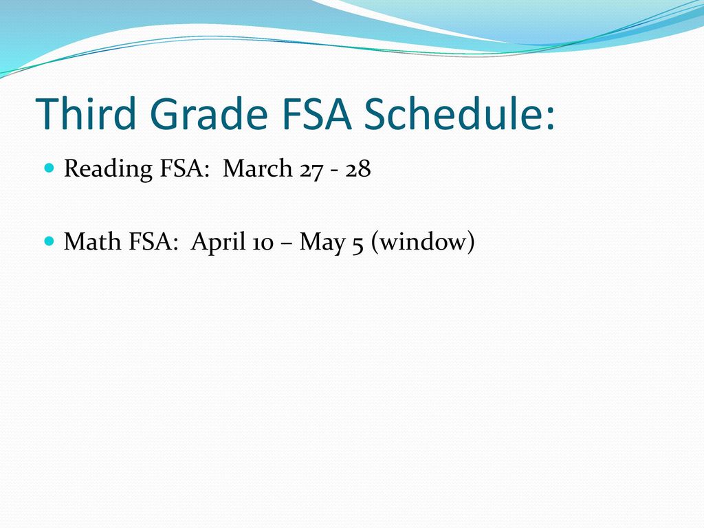 Fsa Parent Information Night Ppt Download