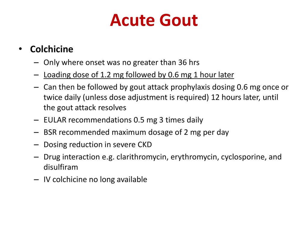 Updates on Management of Gout in Older Adults - ppt video online download