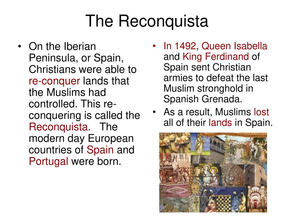 The Reconquista