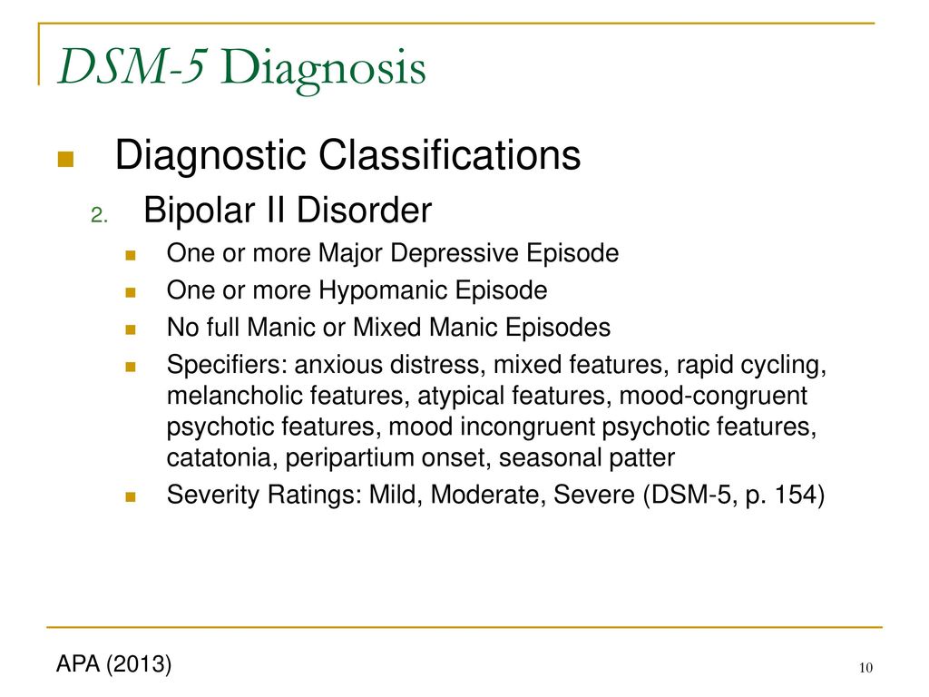 Assessment and Intervention for Bipolar Disorder: - ppt download