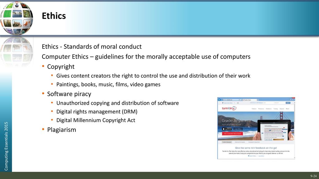 Ethics Ethics - Standards of moral conduct