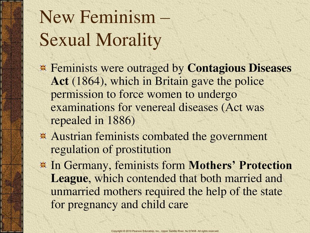 New Feminism – Sexual Morality