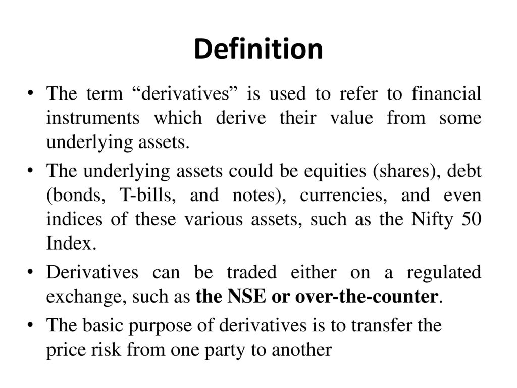 Derivatives. - ppt download