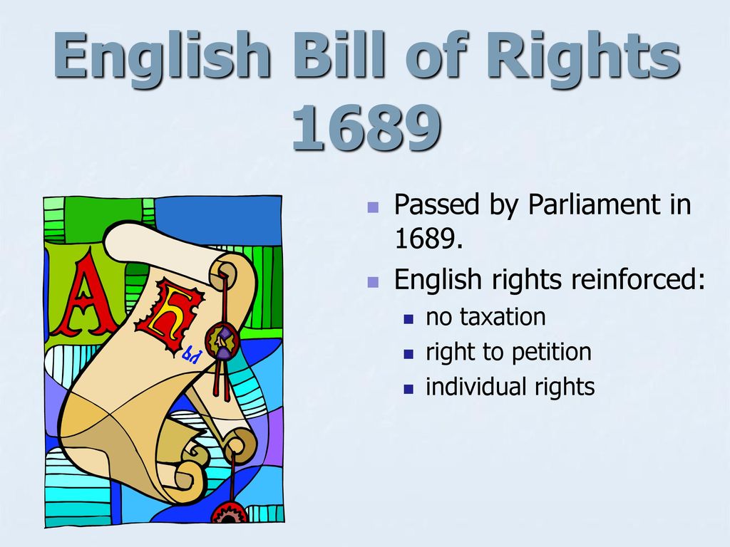 english bill of rights political cartoon