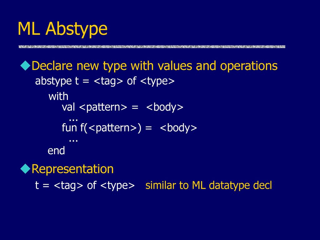 Data Abstraction And Modularity Ppt Download
