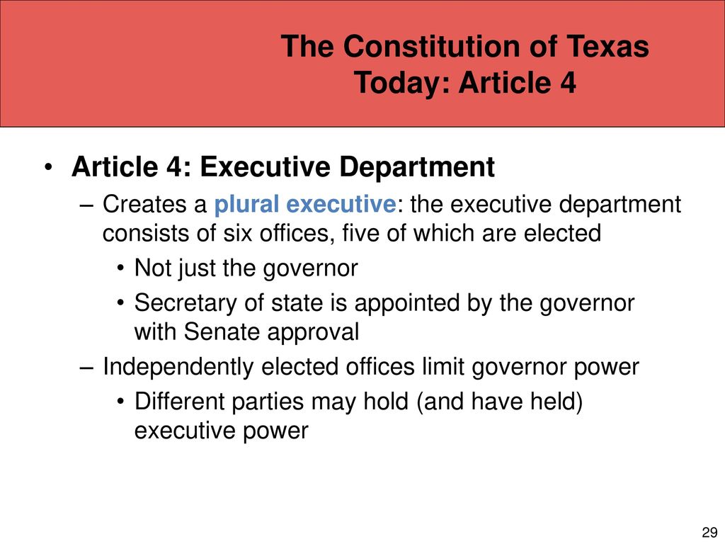 Lecture Slides GOVERNING TEXAS SECOND EDITION - ppt download
