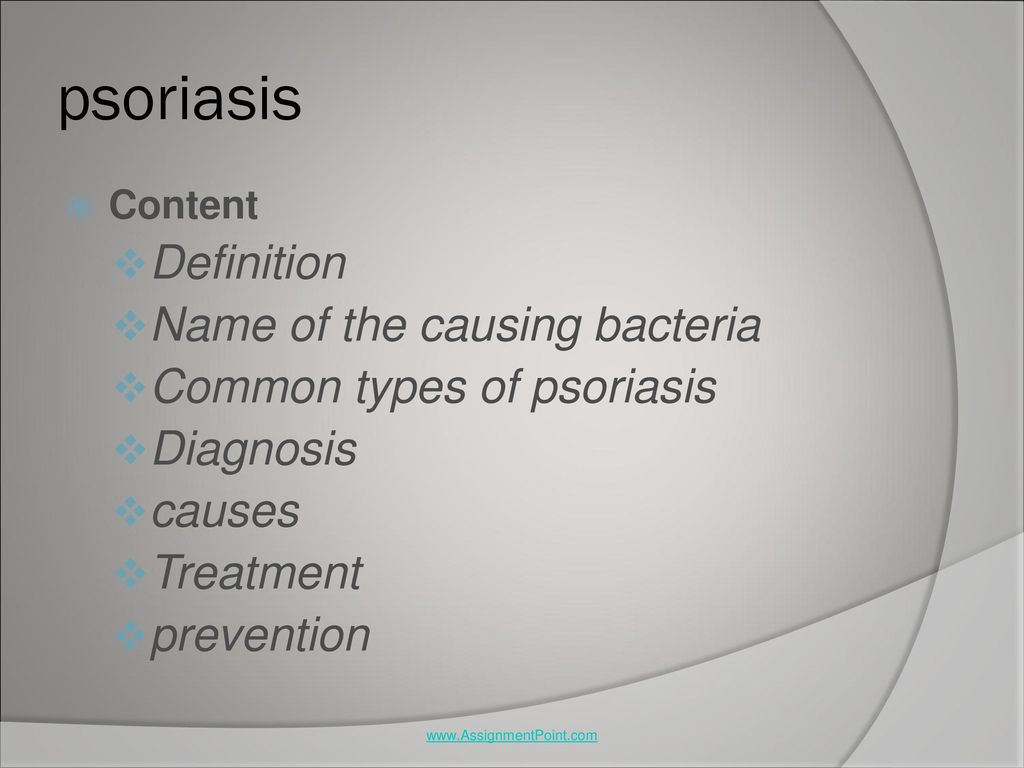 psoriasis management ppt