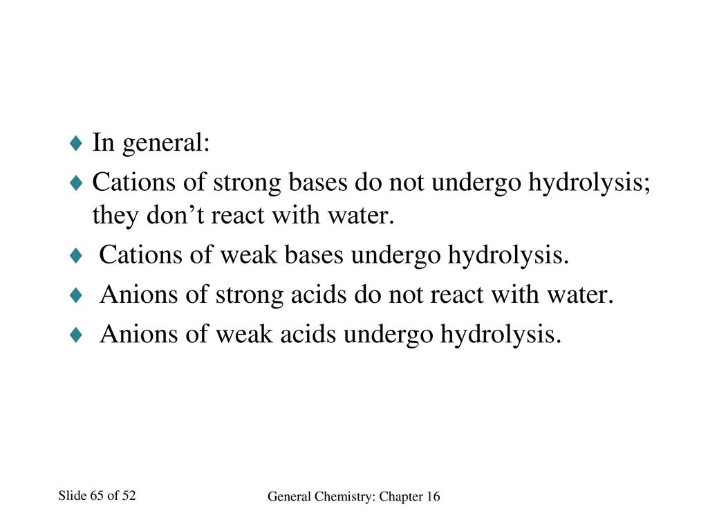 General Chemistry: Chapter 16