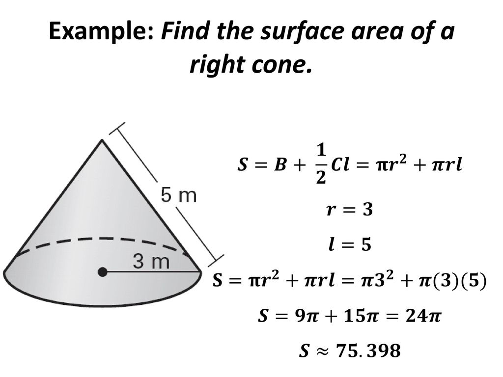 Warm Up Find the surface area of the right prisms. - ppt download