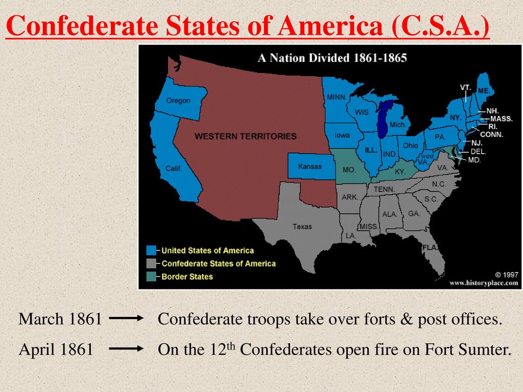 Confederate States of America (C.S.A.)