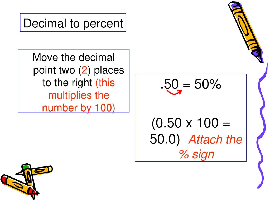 Fractions Decimals And Percents Ppt Download - turn decimal to percent roblox