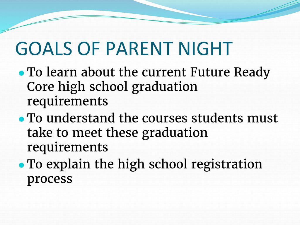 HIGH SCHOOL on the HORIZON ppt download