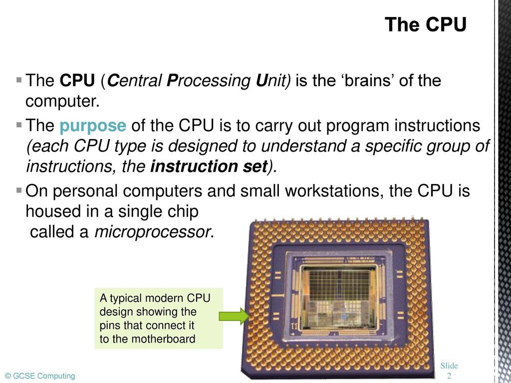 GCSE Computing - The CPU - ppt video online download