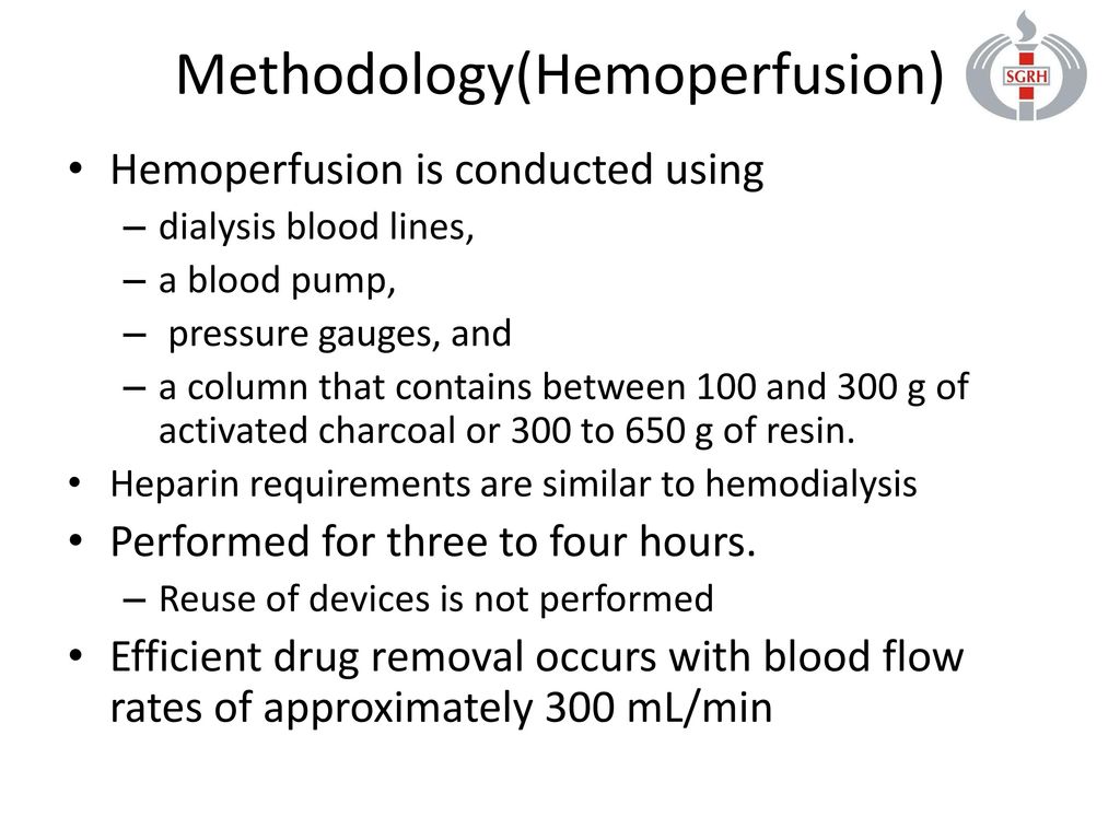 Hemoperfusion (HMP) is an extracorporeal blood purification technique that removes toxins, drugs, or inflammatory mediators by adsorption to sorbents (e.g., activated carbon, resins). It is used in emergencies like poisoning, sepsis, or organ failure, though its clinical utility remains debated.