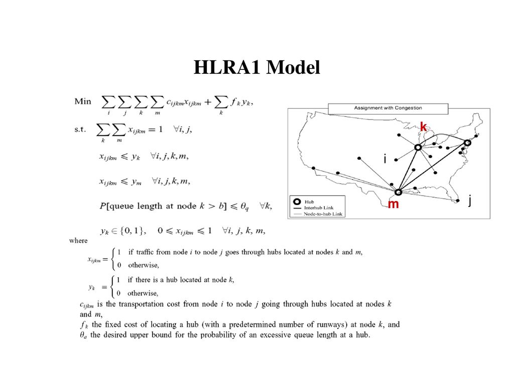 HLRA1 Model k i j m