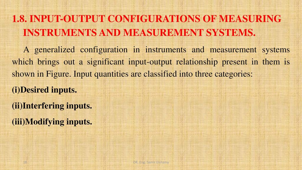 Measurement And Instrumentations Dr Eng Samir Elshamy Ppt Download