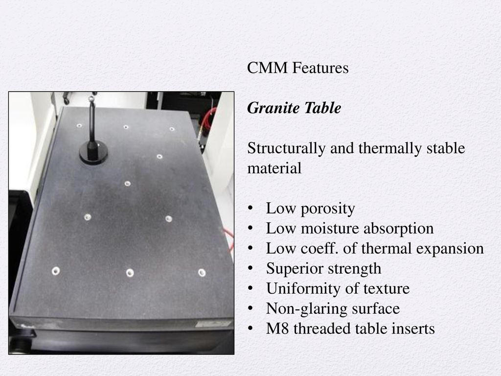 Cmm Coordinate Measuring Machine Ppt Download