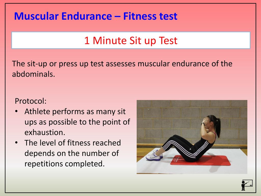 Up tests. Muscular Endurance. Sit up тест. Endurance Test. Test of Endurance терапия.