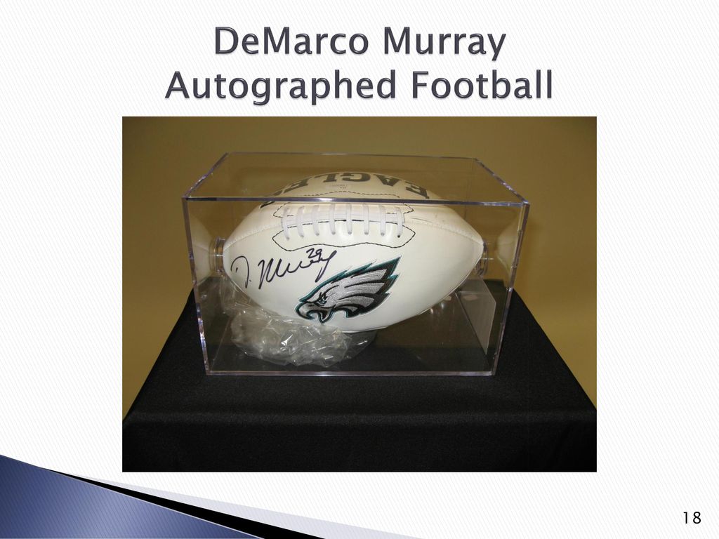 DeMarco Murray Autographed Football