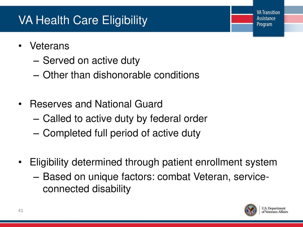 VA Benefits I Briefing Transition GPS - Ppt Download