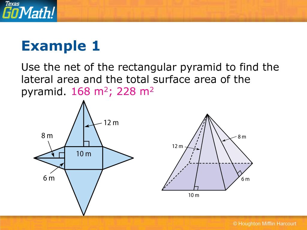 Lateral and Total Surface Area - ppt download