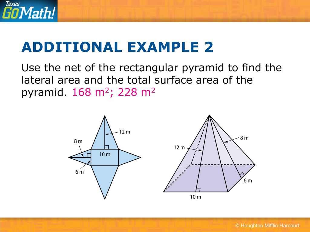 Lateral and Total Surface Area - ppt video online download