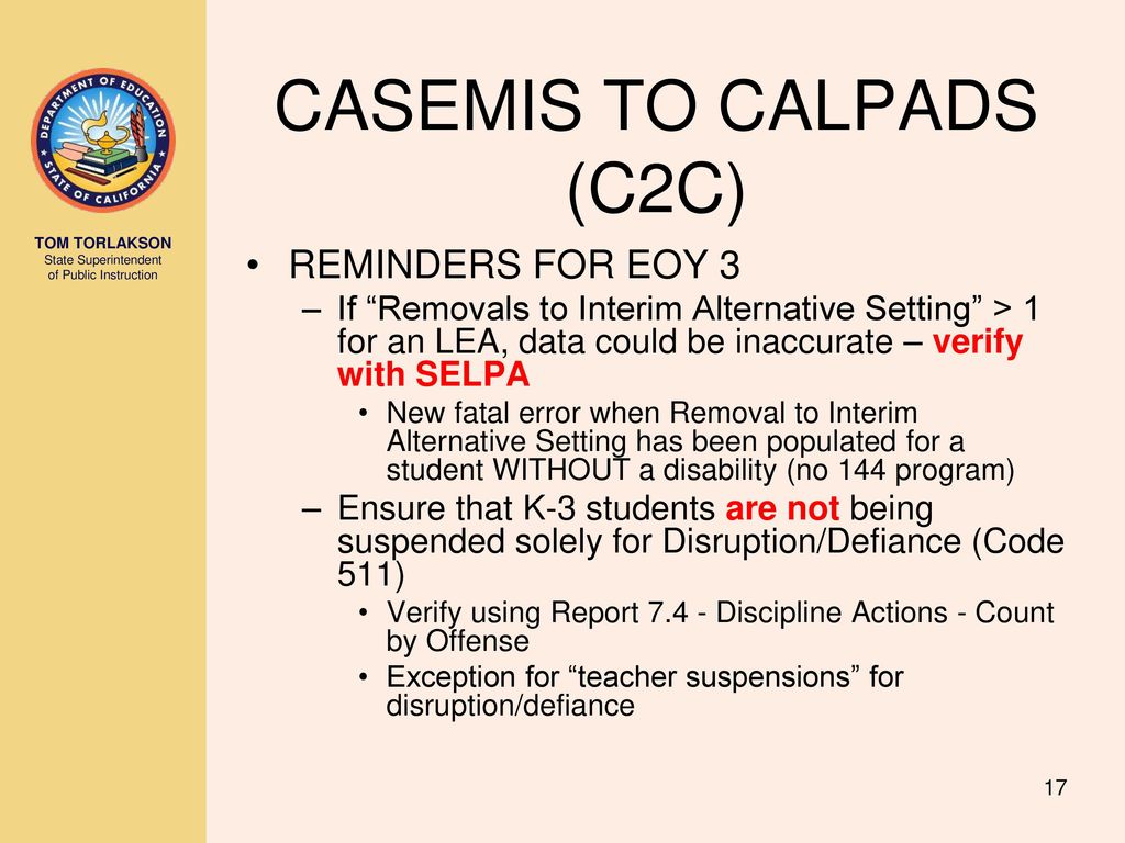 CALPADS Updates May ppt download