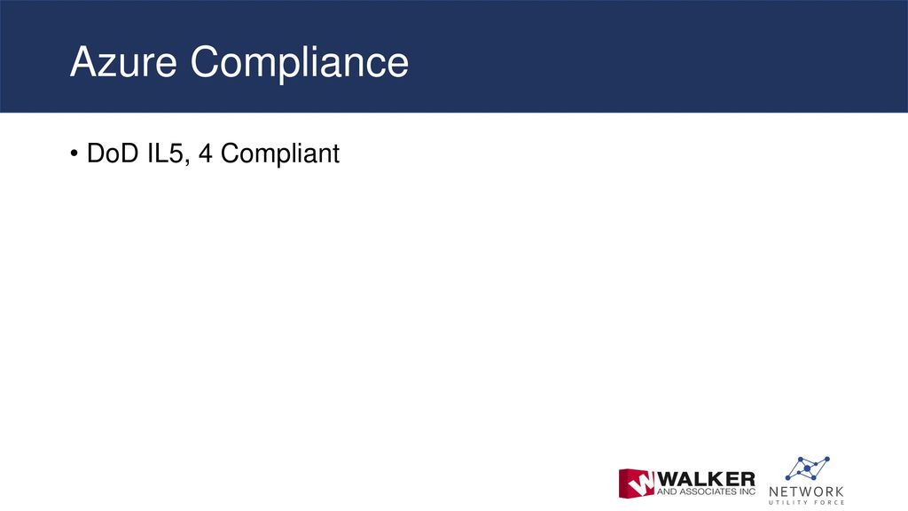 Azure Compliance DoD IL5, 4 Compliant