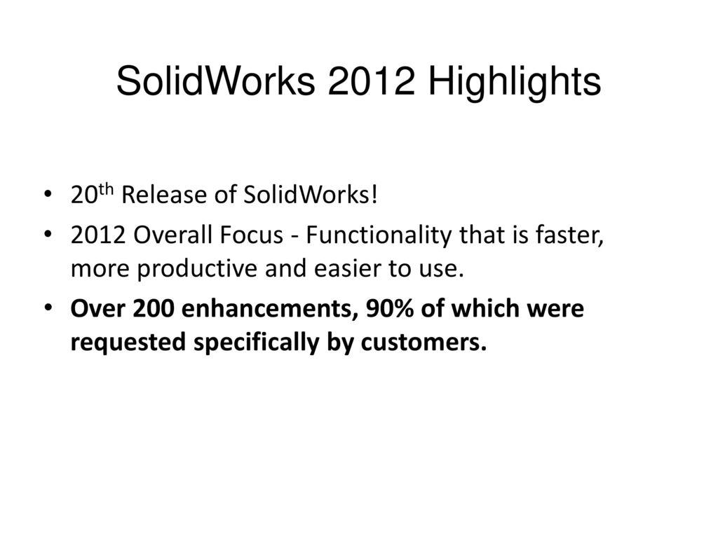 whats new solidworks 2012 whats new solidworks 2012