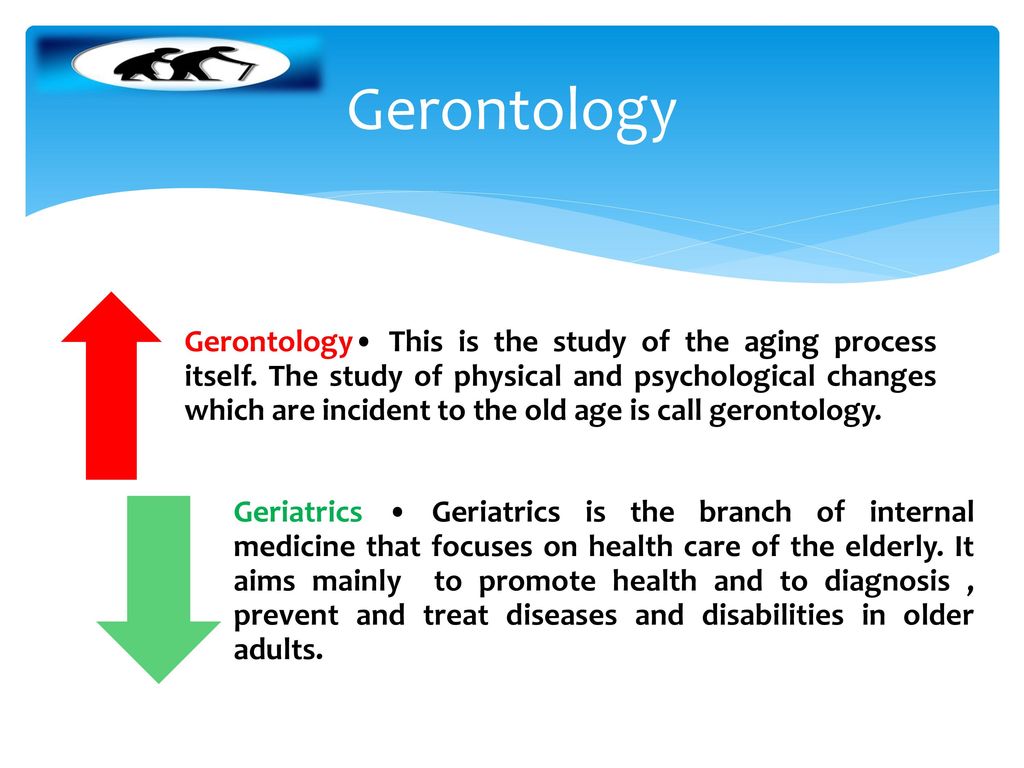 Geriatrics, Gerontology and Aging