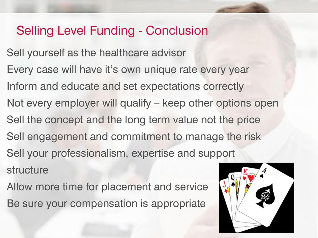 Selling Level Funding - Conclusion