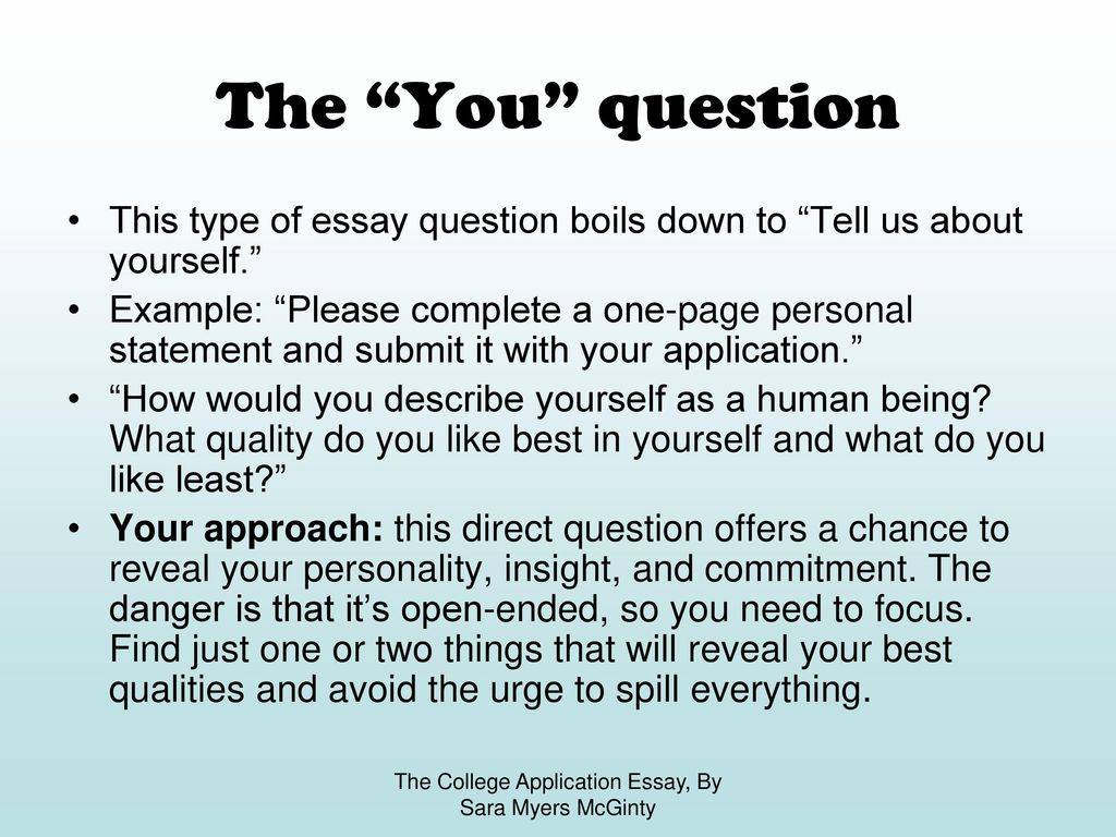 Things you need to know about writing a college essay - ppt download