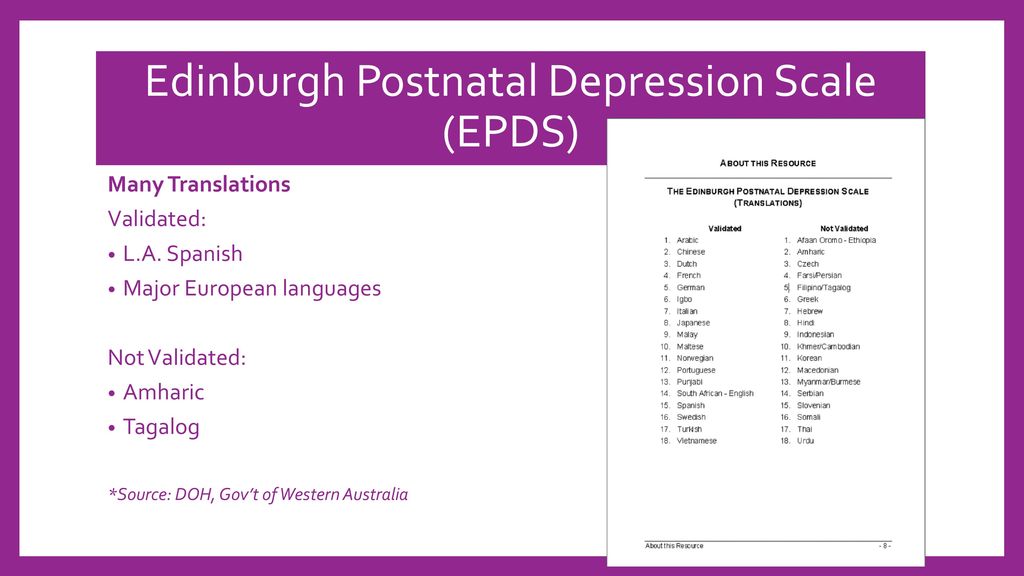 Perinatal Mood Anxiety Disorders In Pediatric Primary Care Ppt Download