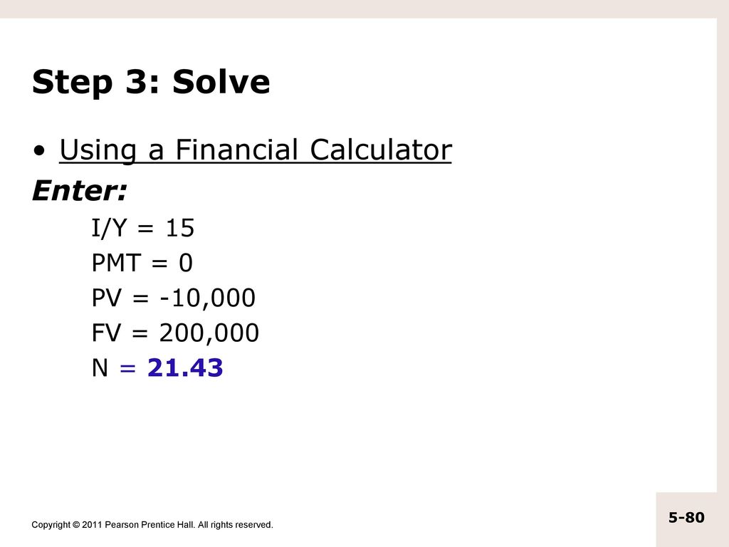 The Time Value Of Money The Basics Ppt Download