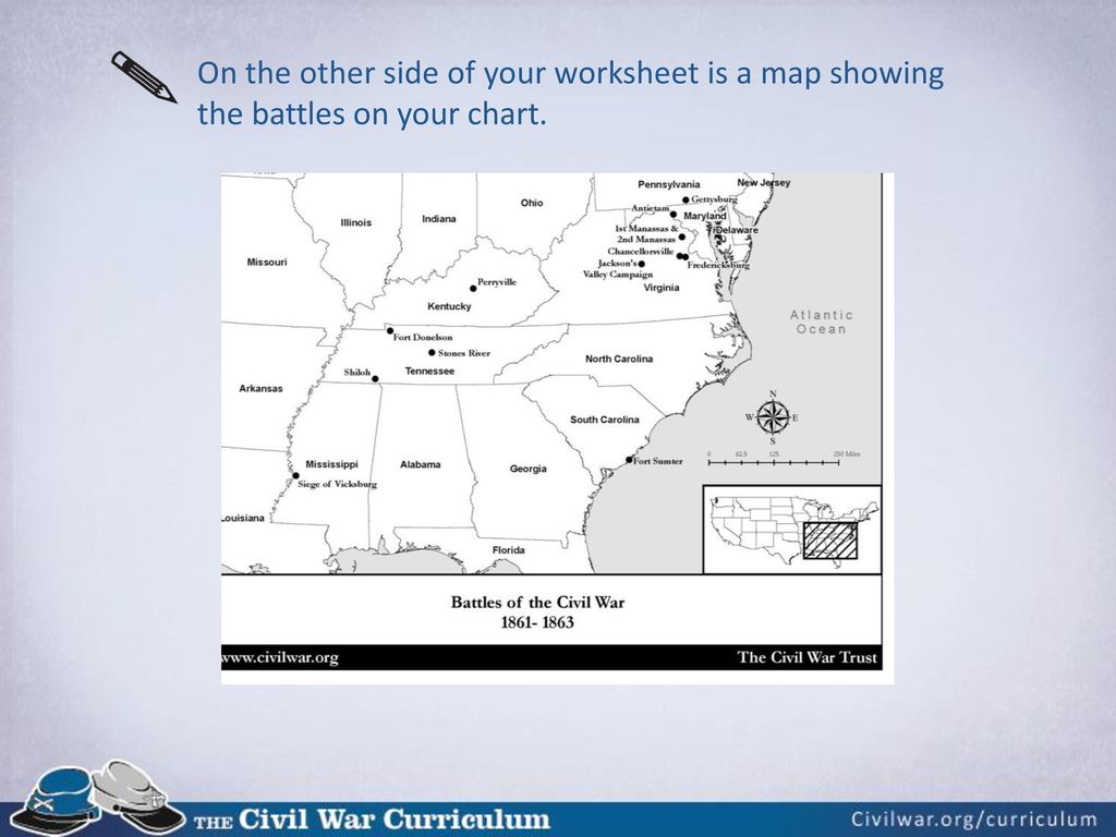 24: Shifting Tides. - ppt download With Regard To Civil War Map Worksheet