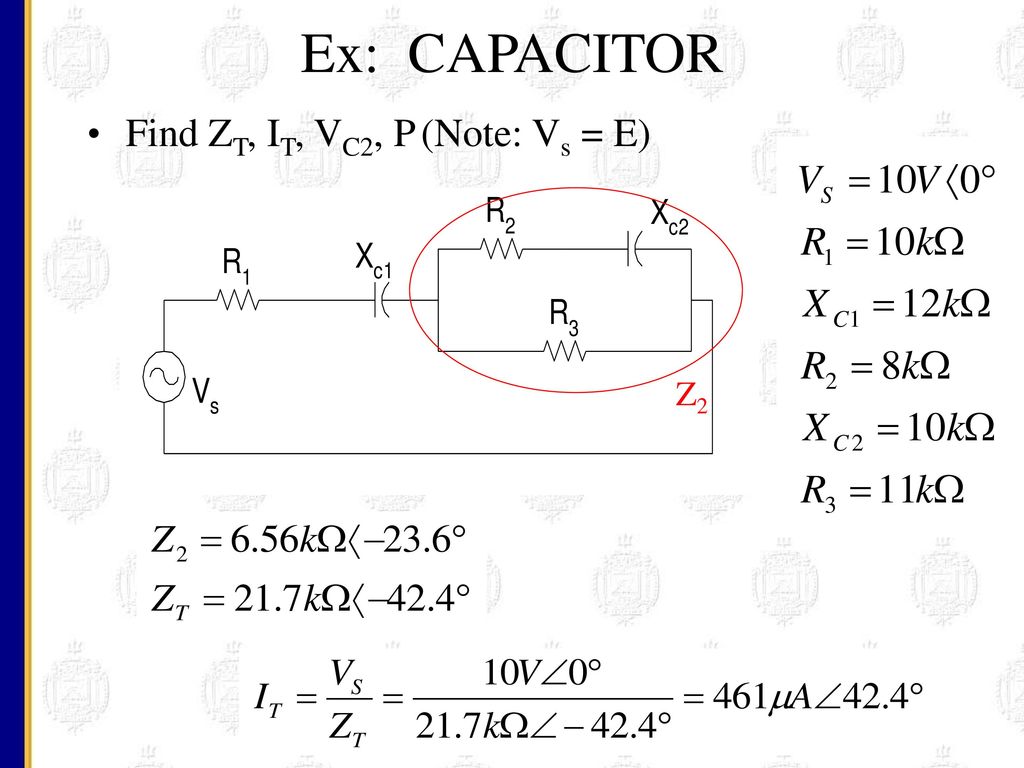 Rl Rc N Rlc Series Parallel Circuits Ppt Download