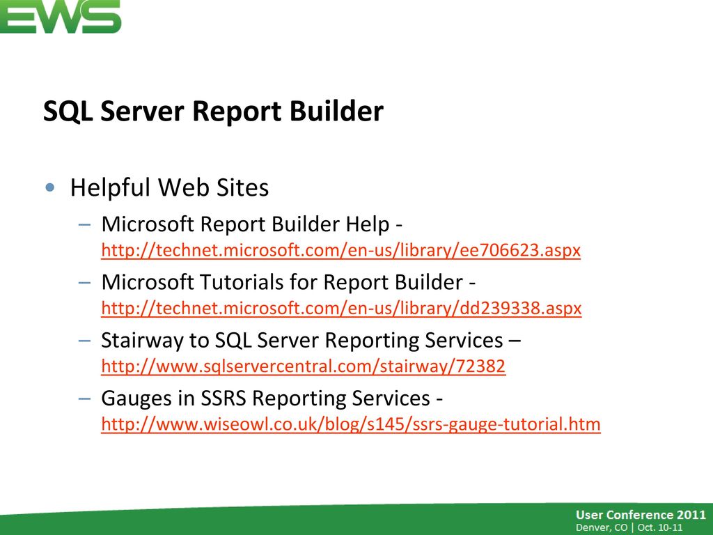 report builder tutorial report builder tutorial