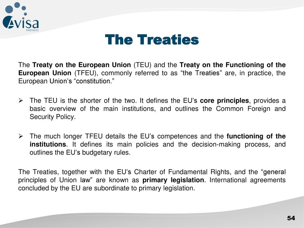 The Treaties
