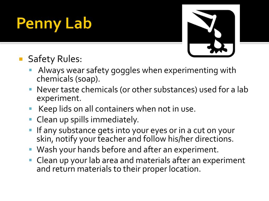 penny lab experiment conclusion