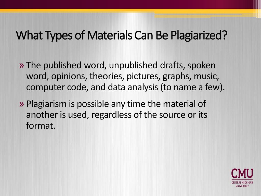Plagiarism an overview ppt download
