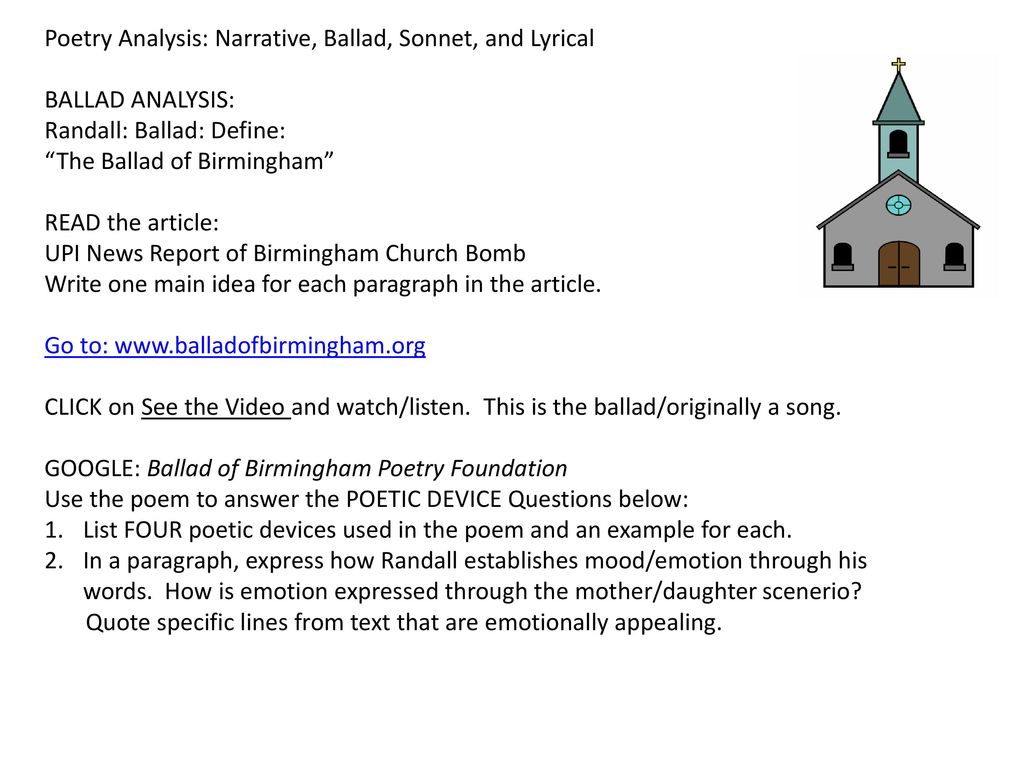 ballad of birmingham poem analysis