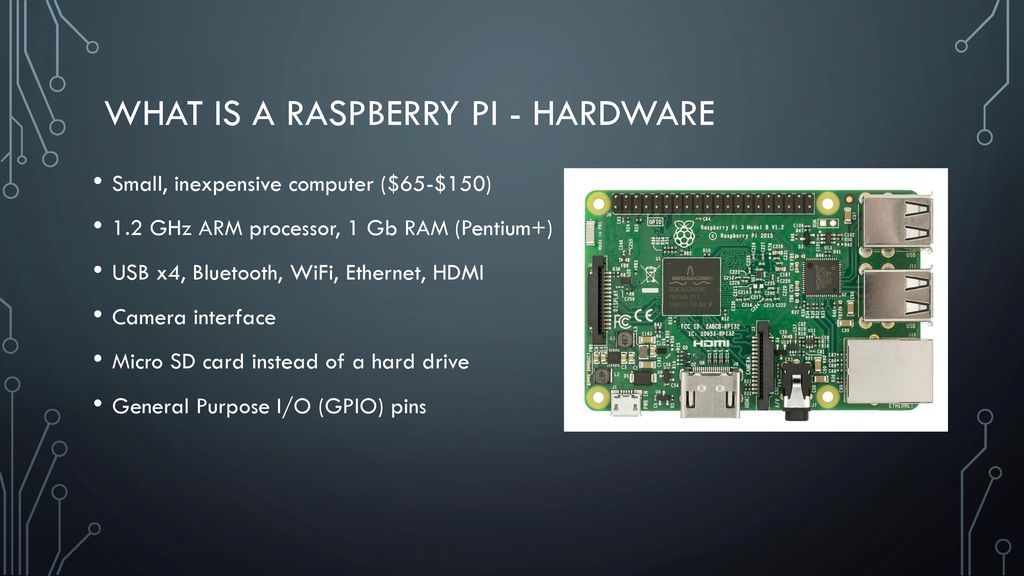Another slice of pi hands on with the raspberry pi computer ppt download