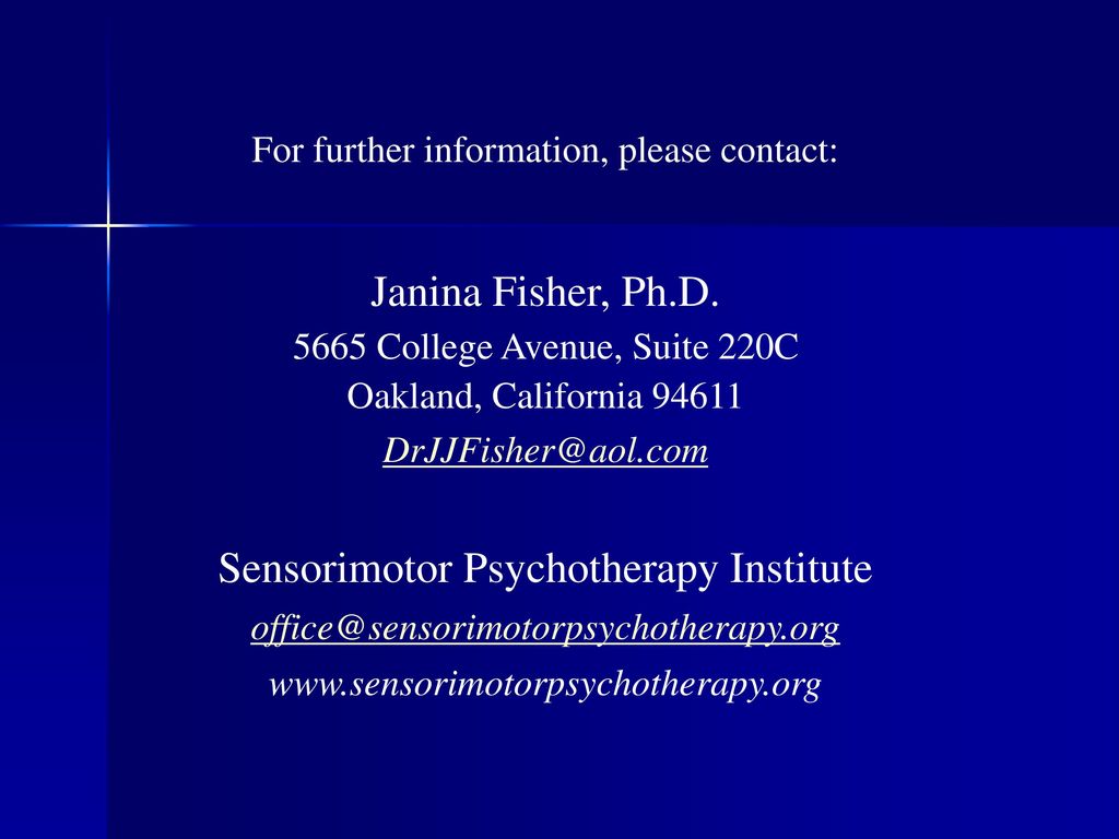 Sensorimotor Psychotherapy Institute