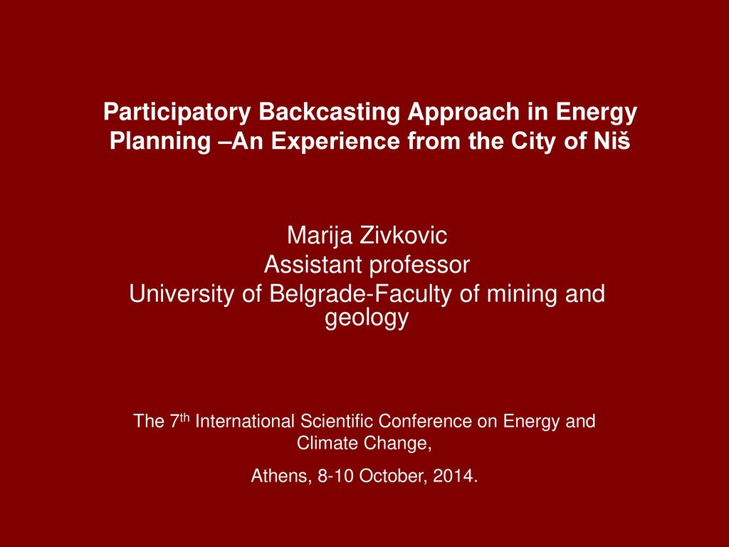 University of Belgrade-Faculty of mining and geology