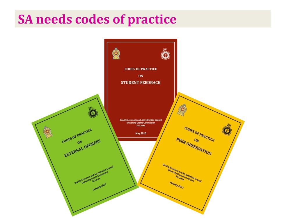 SA needs codes of practice