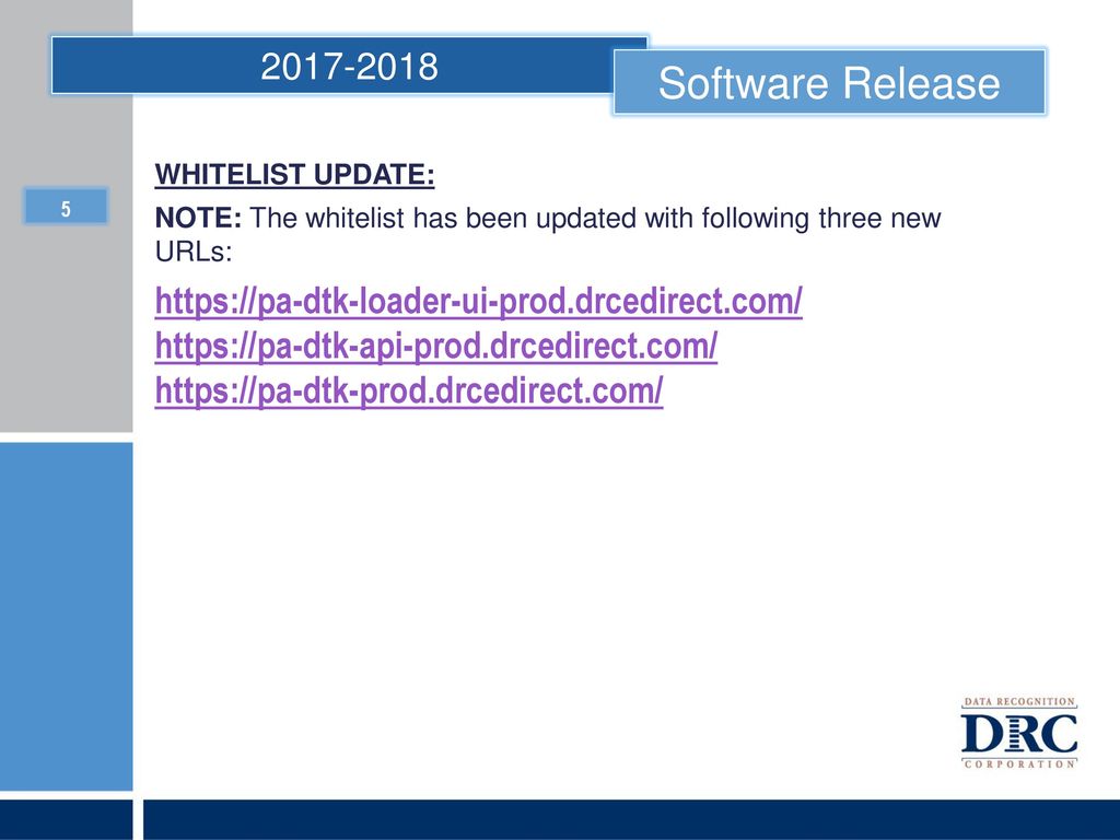 Software Release