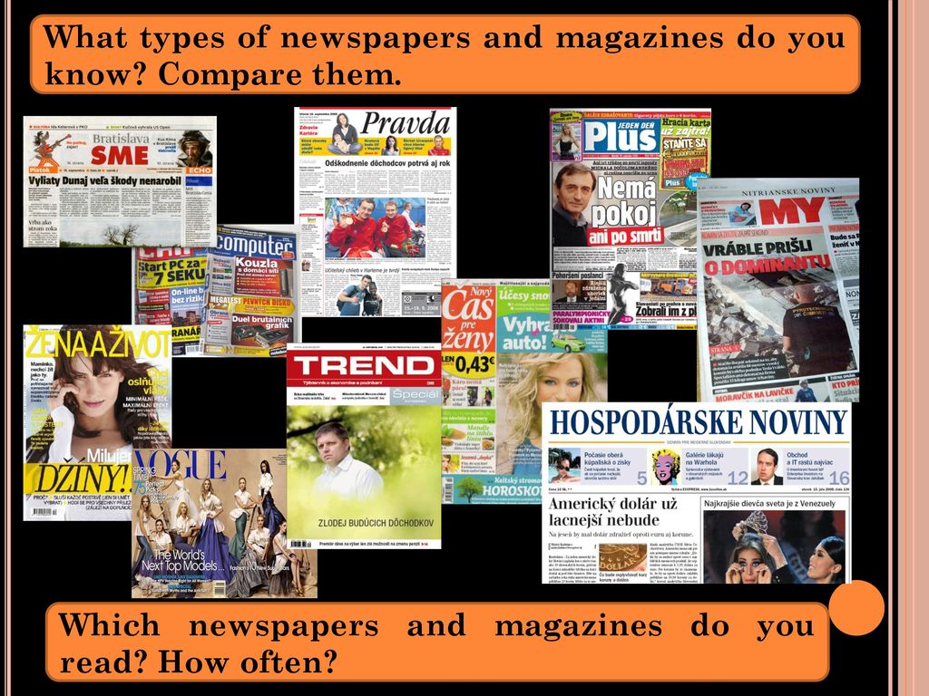 Newspapers and their