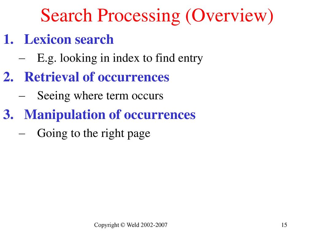 Cse 454 Indexing Ppt Download